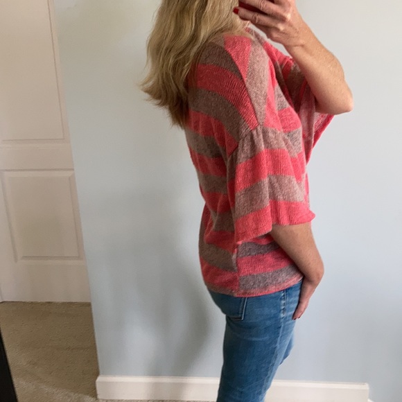 Striped Bell sleeve Sweater/Top - Picture 4 of 8